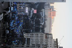 키예프에서의 안티마이단 운동. 2013년 12월 14일