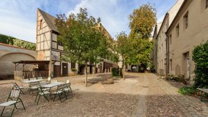 크라나흐호프, 비텐베르크의 많은 안뜰 중 하나