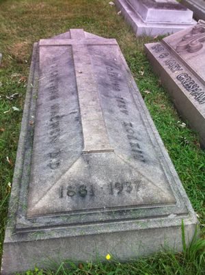 발티모어에 있는 메이천의 묘지