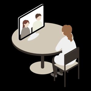 원격 의료를 통해 유전 상담이 일상적으로 수행된다