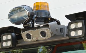 보행자 감지 시스템.