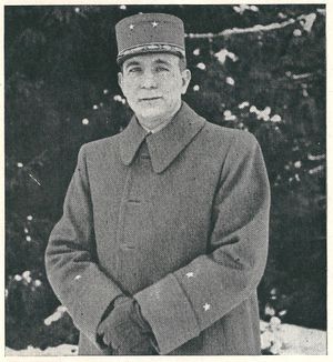 1939년, 여단장 시절의 드 라트르