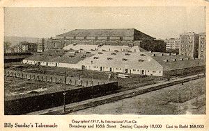 뉴욕시 강단, 1917