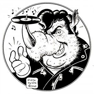 윌리엄 스타우트가 디자인한 오리지널 라이노 로고