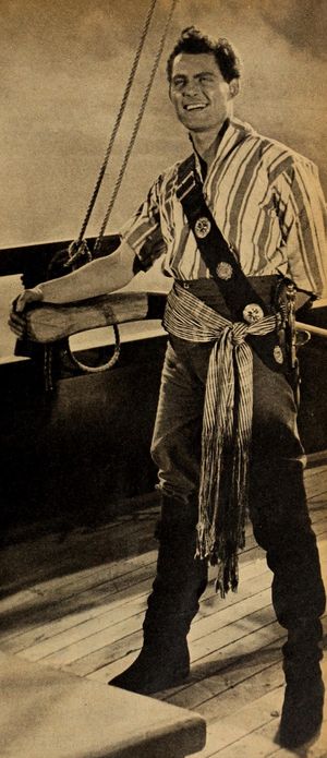 쇼, 1957년작 더 버커니어스에 출연