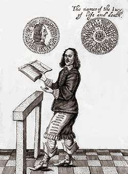 재판에서 《콕의 연구》를 낭독하는 릴번.