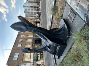 2010년 3월, 큐나드가 사우샘프턴시에 기증한 퀸 엘리자베스 2호의 닻