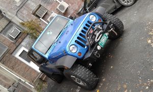 지프 랭글러 정측면