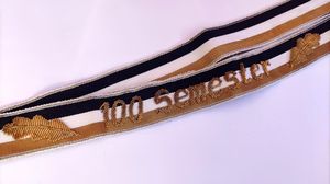 1900년경 금실 자수 - 독일 학생 단체