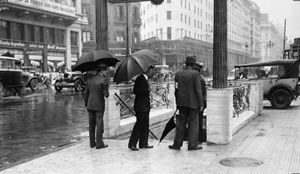 C선의 노르테 대로 역 입구 (1936)