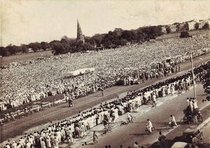 수흐라와르디의 장례 행렬이 열린 라마나 경마장(현재의 수흐라와르디 우드얀)