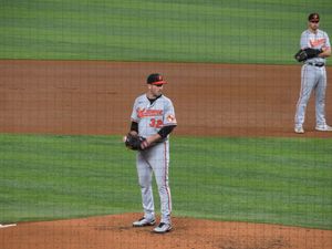 2021년 오리올스 소속의 하비