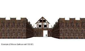 Murus Gallicus, 삽화