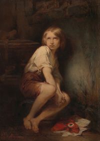 구스타프 와페르스 그림, 감금된 도팽