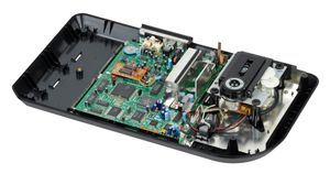 모델 2 세가 CD의 마더보드와 CD 레이저 어셈블리