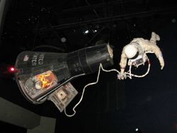 존슨 우주 센터에 전시된 제미니 5호