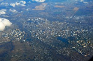 이바노-프란키우스크의 항공 사진