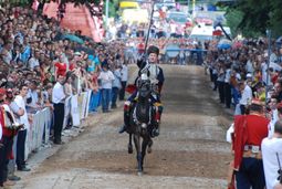 알카는 전통적인 기사 경기이다.