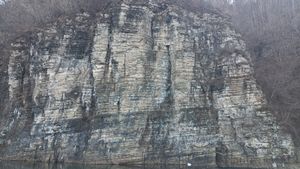 의성지질공원 점곡퇴적층