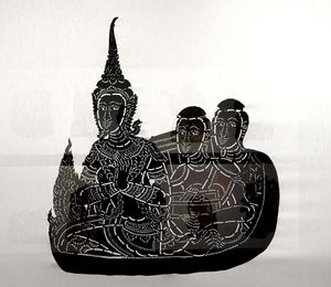 태국 그림자극에 등장하는 라마, 시타, 락슈마나