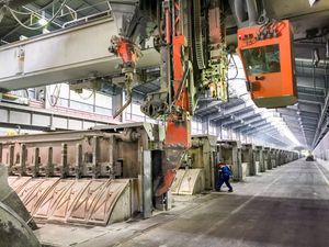 전해조 (Electrolytic cells), 프랑스 생장드모리엔의 알루미늄 제련소