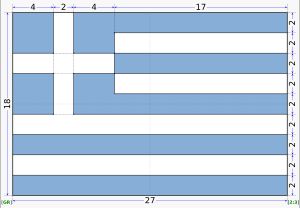 그리스의 국기 규격