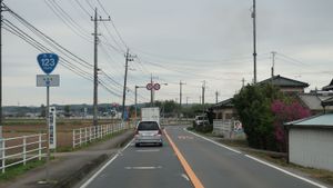 이바라키현 히가시이바라키군 시로사토정(2018년 4월)