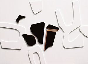 작품 R3, 1938 (1979년 유영국 딸 유리지에 의해 복원), 혼합 매체, 65x70cm