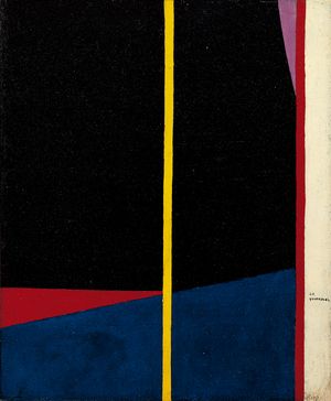 작품, 1940, 캔버스에 유채, 45x37.7cm