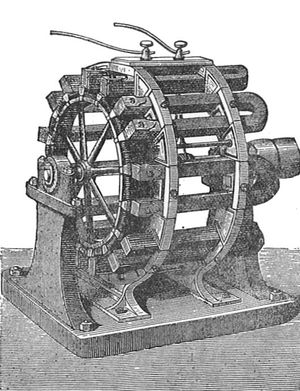 오귀스트 드 메리텡의 등대 발전기