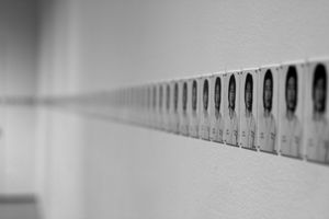 테칭 시에의 뉴욕 현대 미술관 전시회, 작가가 매일 자화상을 그렸다