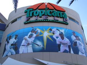 레이스는 트로피카나 필드를 홈구장으로 사용한다.