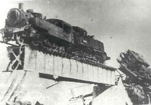 한국 전쟁 중 북한에 있는 일본에서 제작된 푸레파 (부러파)급 기관차