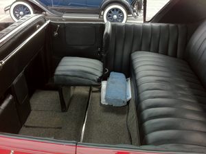 1921년 허드슨 페이톤의 보조 접이식 시트