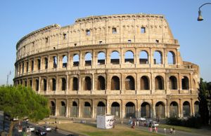 이탈리아 로마의 콜로세움