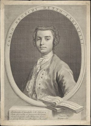 파리넬리, 1735년 아미고니를 따른 바그너