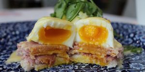 에그 베네딕트 단면