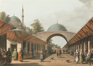 루이지 메이어가 그린 오스만 불가리아의 부르가스