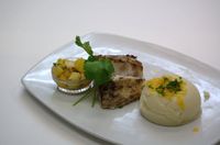 하와이 요리점의 마히마히 구이