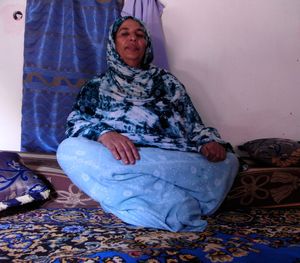 사하라위 여성.