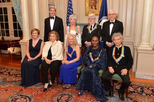 국무장관 존 케리와 케네디 센터 훈장 수상자들 (2015년)