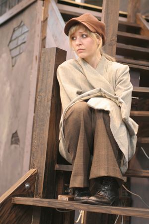 덴마크 공연의 에포닌 역의 줄리 룬드