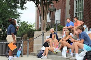 오번 대학교 신입생을 위한 2021년 여름 오리엔테이션 "캠프 워 이글"