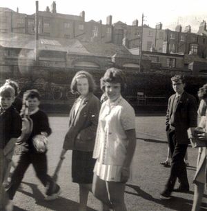 1960년대 아일랜드 오픈에서 빌리 진 모핏(후일 킹)