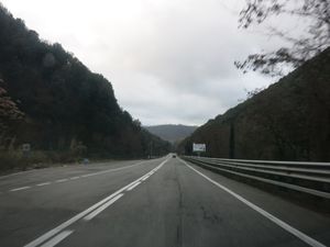 Strada statale 4 Via Salaria, 리에티와 로마를 연결하는 주요 도로, 포조 산 로렌초 근처