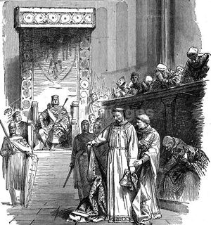 수트리 공의회를 묘사한 19세기 삽화