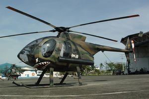 필리핀 공군 MD 520MG 경공격 헬기