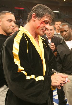 록키 발보아에서 록키 역의 실베스터 스탤론.