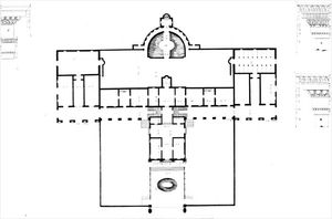평면도 (오타비오 베르토티 스카모치, 1781년)