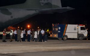 수색에 나선 브라질 공군기